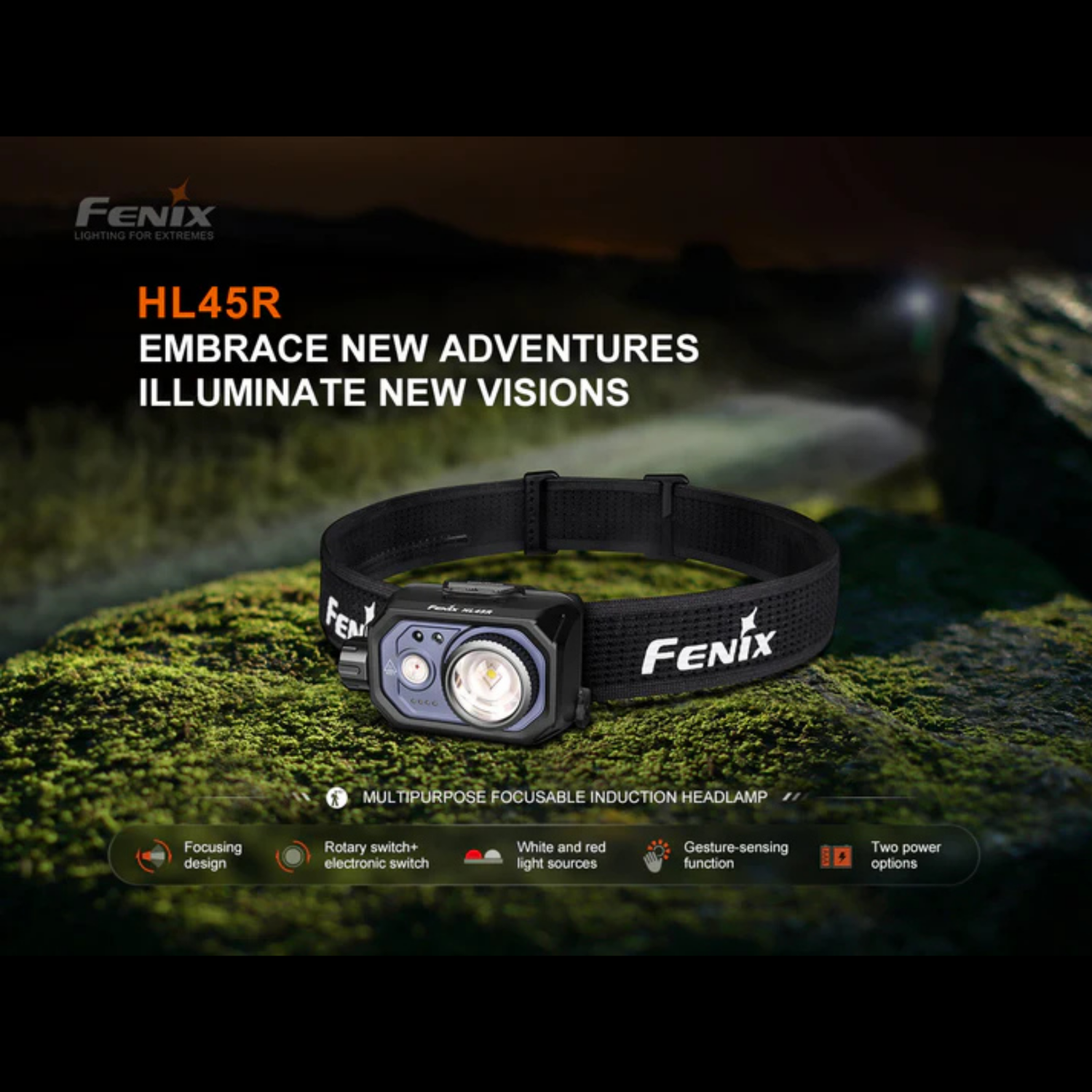 Pack TRILOGIE Éclairage FENIX / SABRE RED