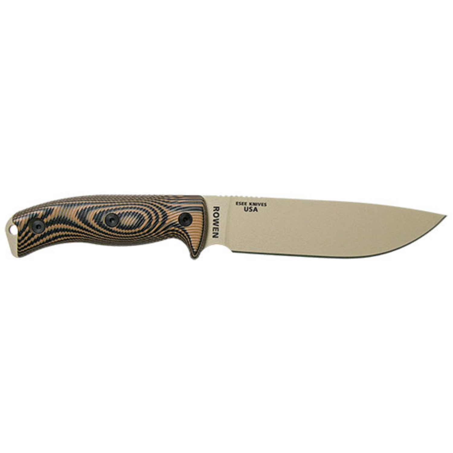 Couteau ESEE-6 Dark Earth – lame lisse – 3D G10 ESEE