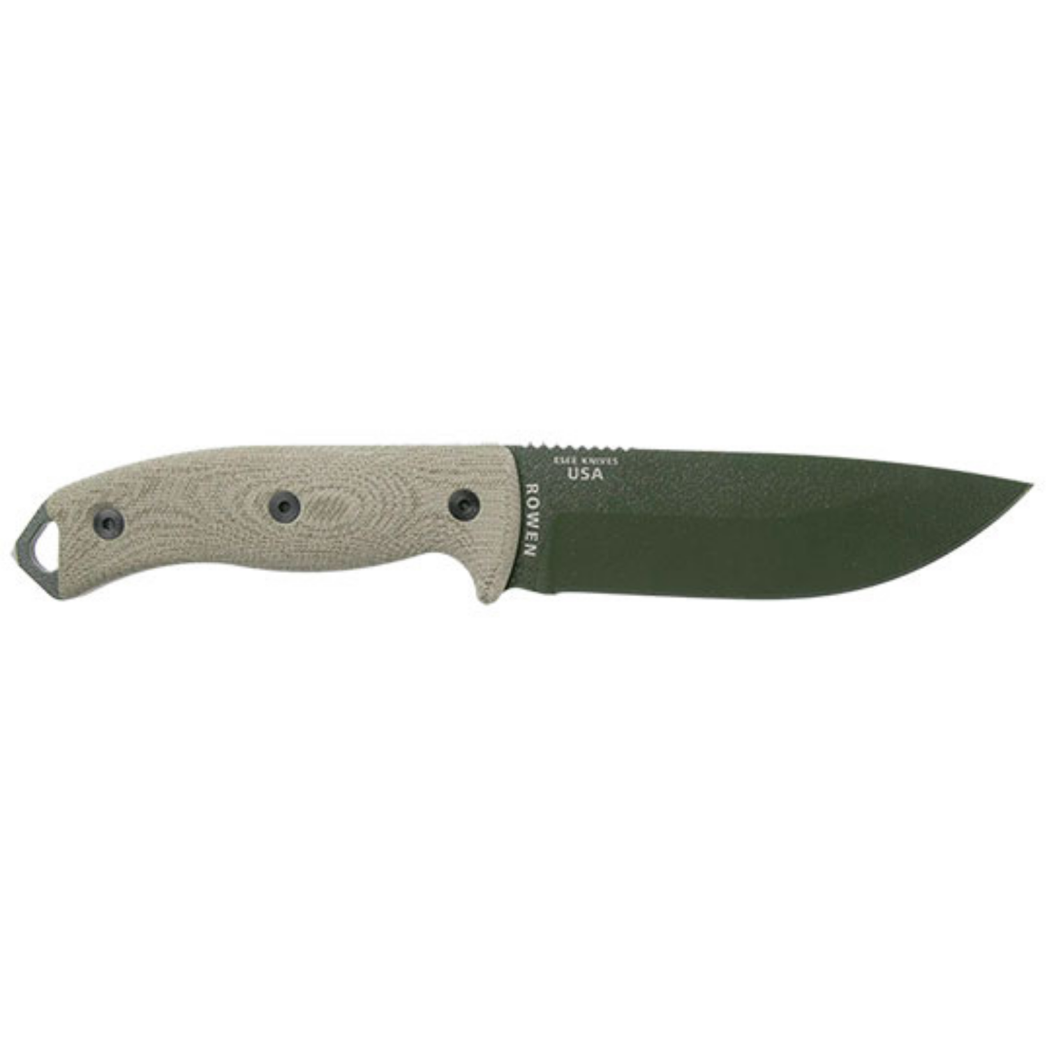 Couteau ESEE-5 OD Green – lame lisse – Micarta ESEE