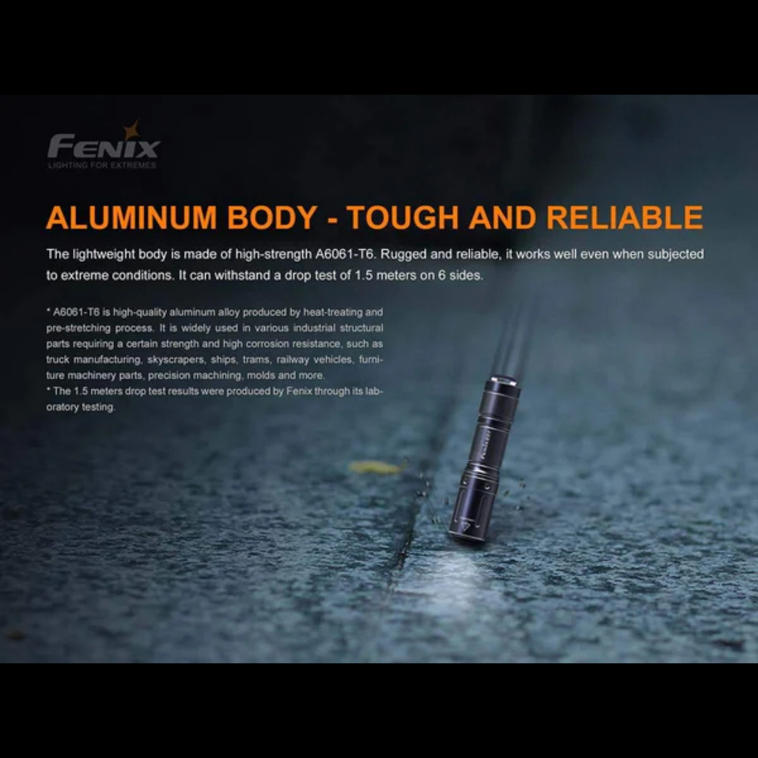 Lampe EDC FENIX E01 V2.0 – 100 lumens AAA FENIX