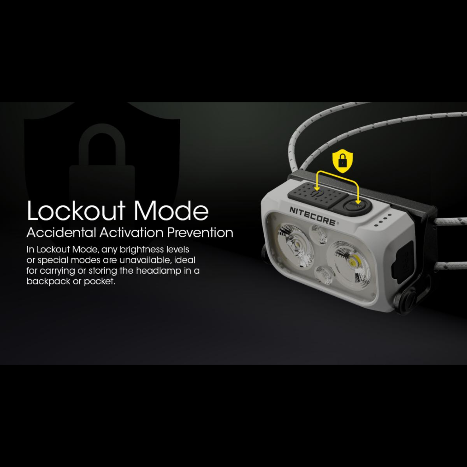 Lampe frontale NITECORE NU21 – 360 lumens NITECORE