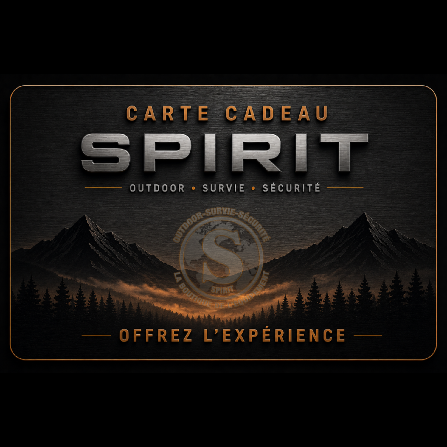 Carte Cadeau SPIRIT SPIRIT