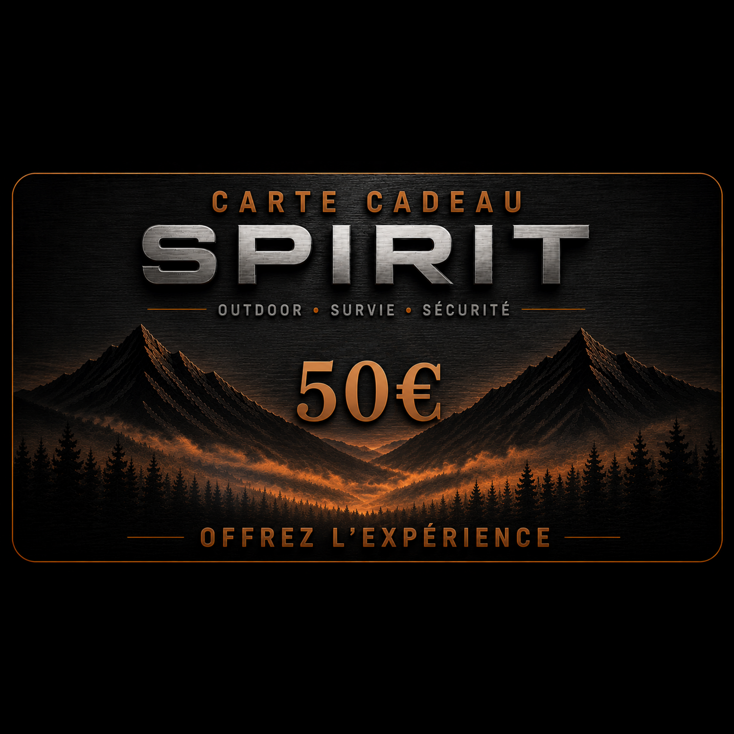 Carte Cadeau SPIRIT SPIRIT