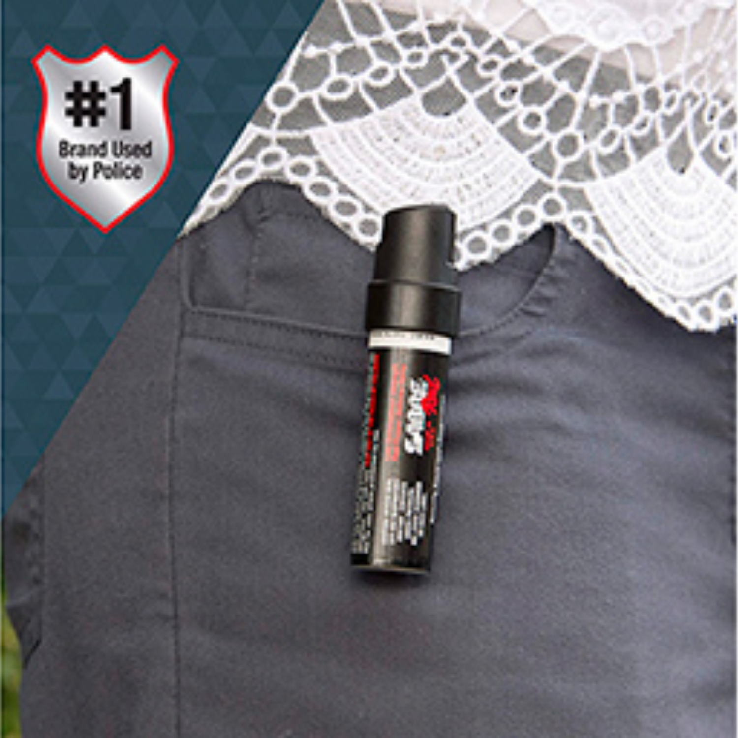 Spray au Poivre OC SABRE RED Pocket Clip – 23.7 ml SABRE RED