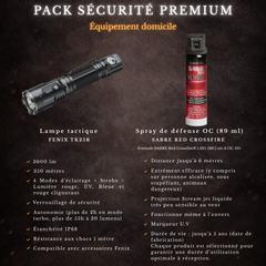 Pack EDC Sécurité (Copie) Fenix / Sabre Red