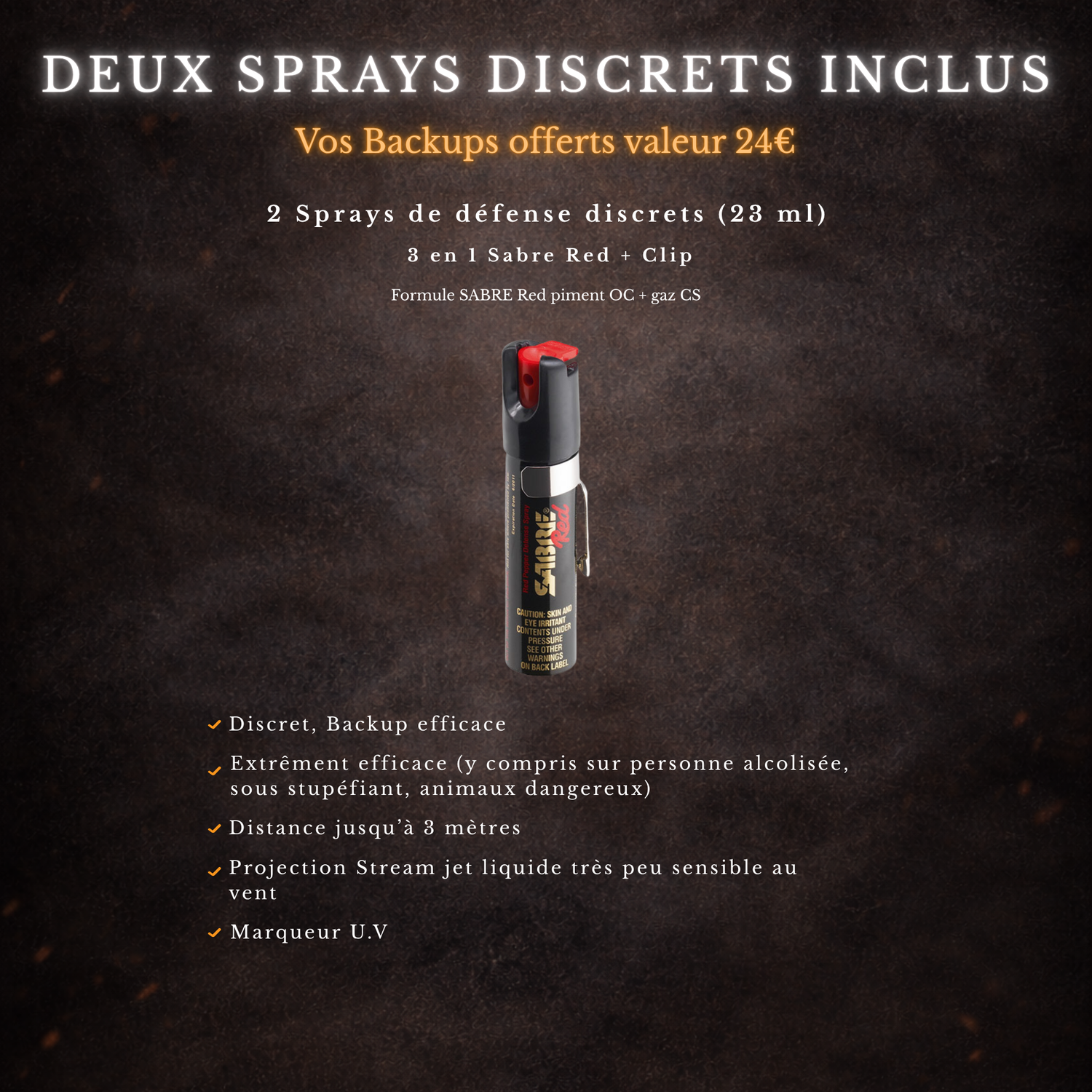 Pack Sécurité Famille Fenix / Sabre Red