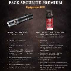 Pack EDC Sécurité (Copie) Fenix / Sabre Red