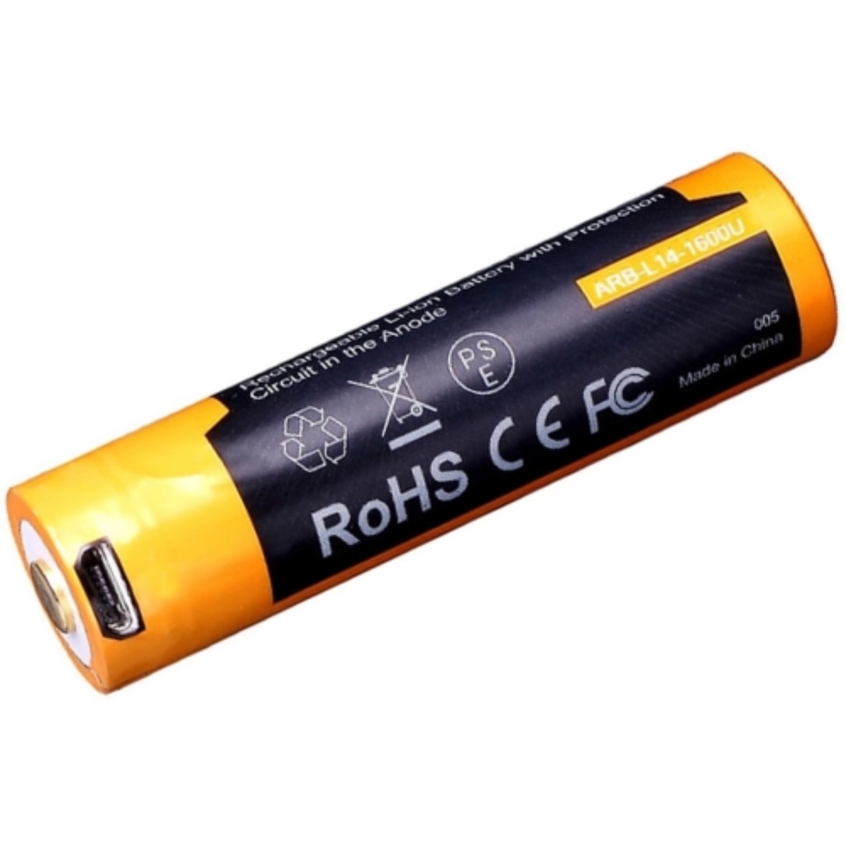 Batterie 14500 1600mAh – FENIX ARBL14-1600U FENIX