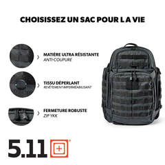 Sac à Dos 5.11 RUSH 72 2.0 – 55 L 5.11 Tactical