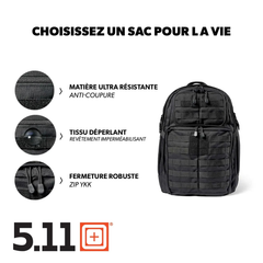 Sac à Dos 5.11 RUSH 24 2.0 – 37 L 5.11 Tactical