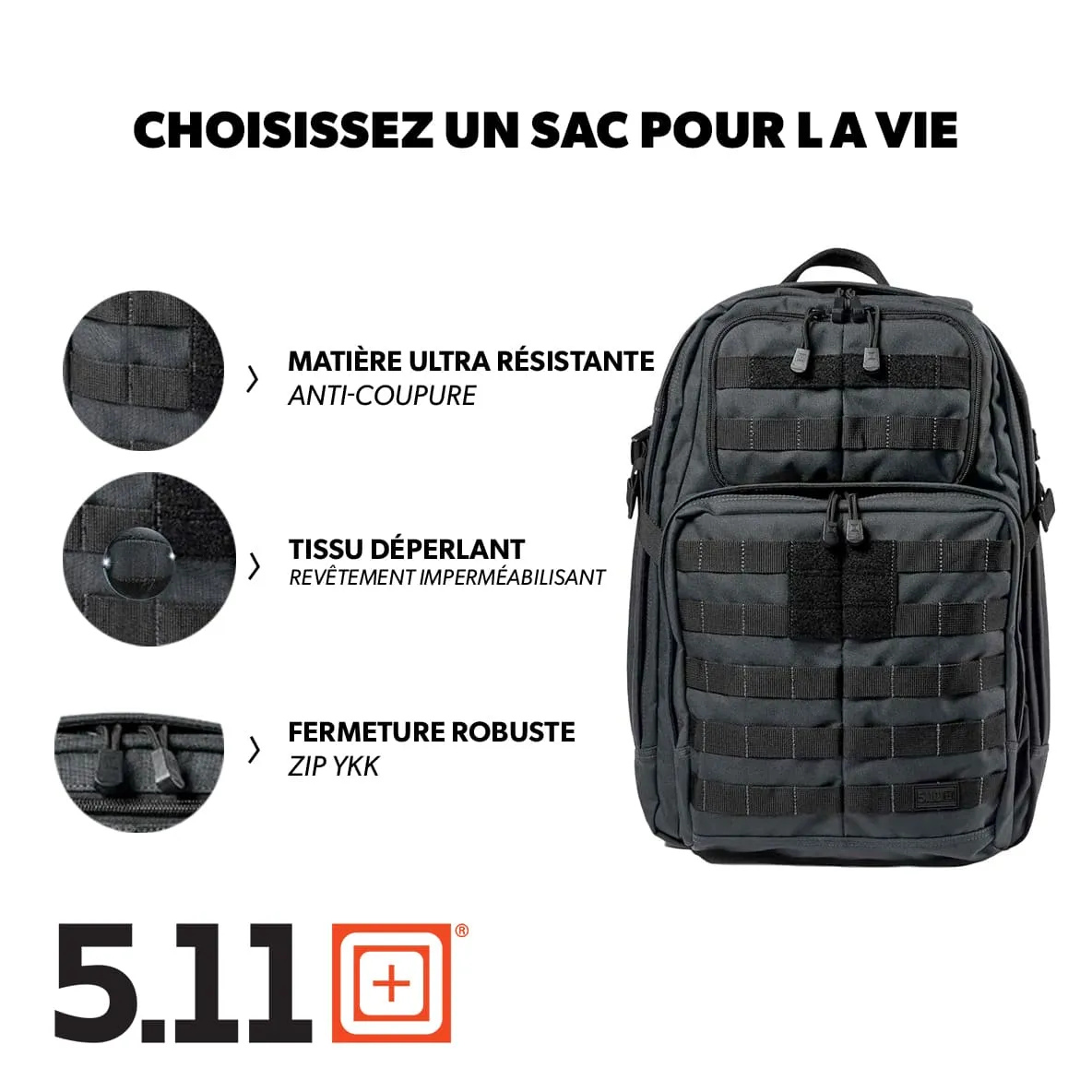 Sac à Dos 5.11 RUSH 24 2.0 – 37 L 5.11 Tactical