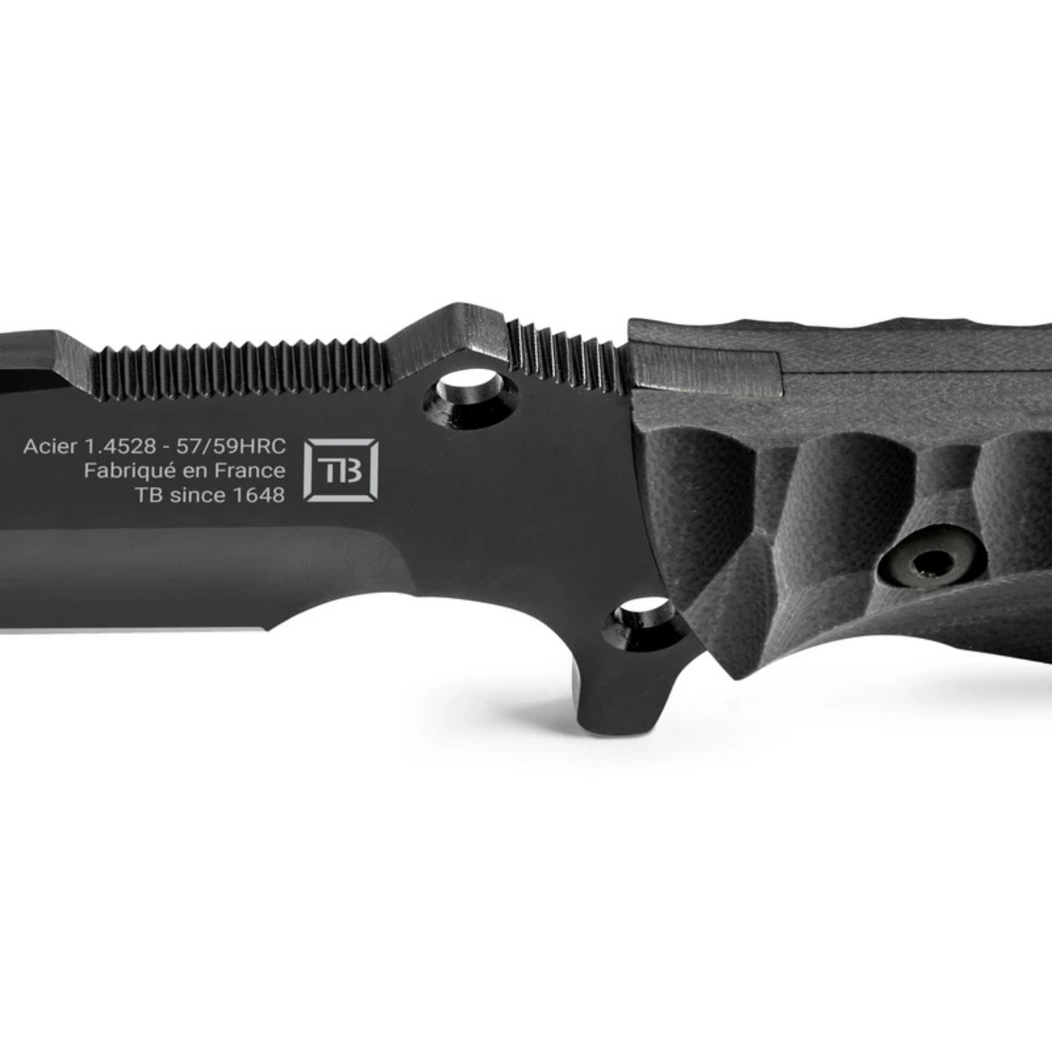 Couteau Maraudeur TB Outdoor — lame lisse TB OUDOOR