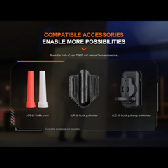 Lampe tactique FENIX TK25R – 3600 lumens rechargeable FENIX