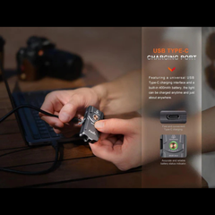 Lampe EDC FENIX E03R V2.0 – 500 lumens rechargeable FENIX