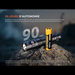 Lampe tactique FENIX PD35R ACE – 2000 lumens rechargeable FENIX