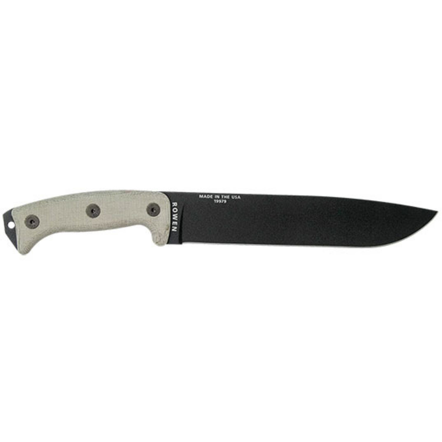 Machette ESEE Junglas - Lame Noire - Micarta ESEE