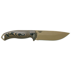 Couteau ESEE-5 Dark Earth – lame lisse – 3D G10 ESEE