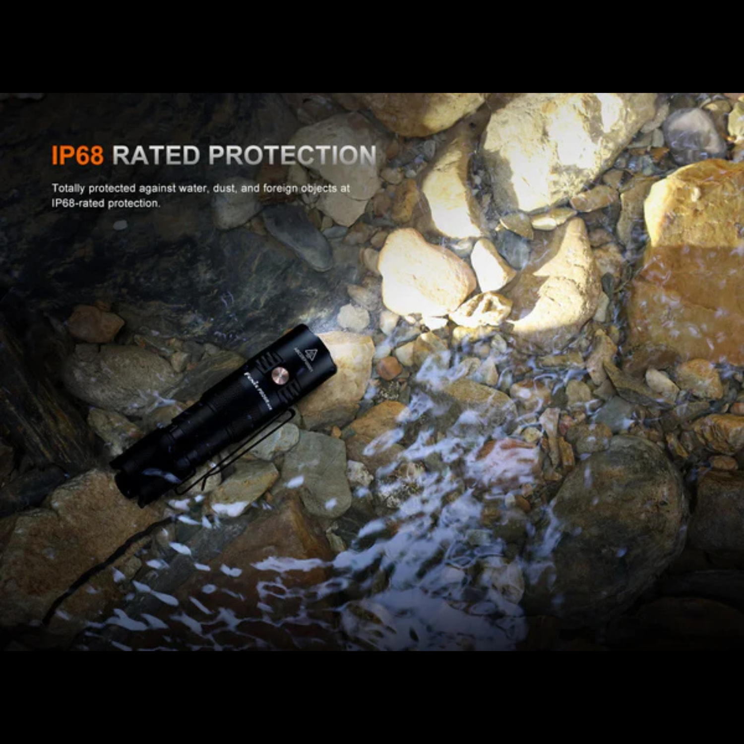 Lampe tactique FENIX PD26R ACE – 1300 lumens rechargeable FENIX