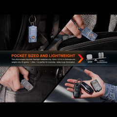 Lampe EDC FENIX E03R V2.0 – 500 lumens rechargeable FENIX