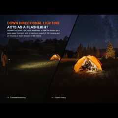 Lanterne FENIX CL22R – 500 lumens rechargeable FENIX