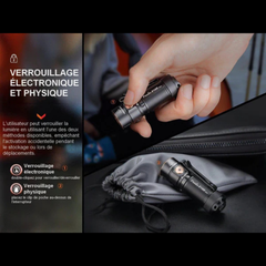 Lampe EDC FENIX E18R V2.0 – 1200 lumens rechargeable FENIX
