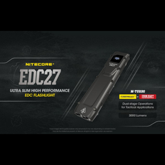 Lampe EDC27 NITECORE – 3000lumens NITECORE
