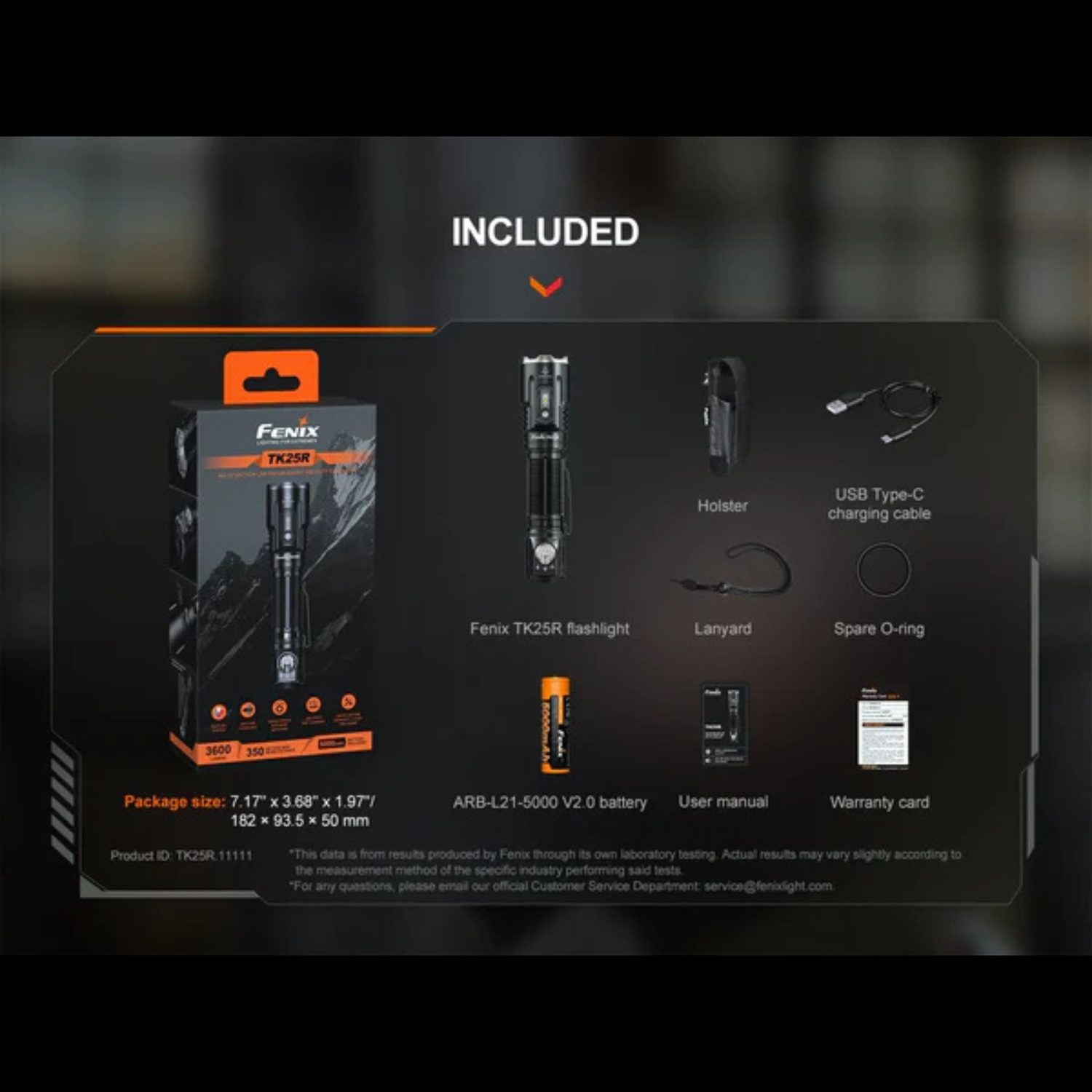 Pack Sécurité Premium FENIX / SABRE RED