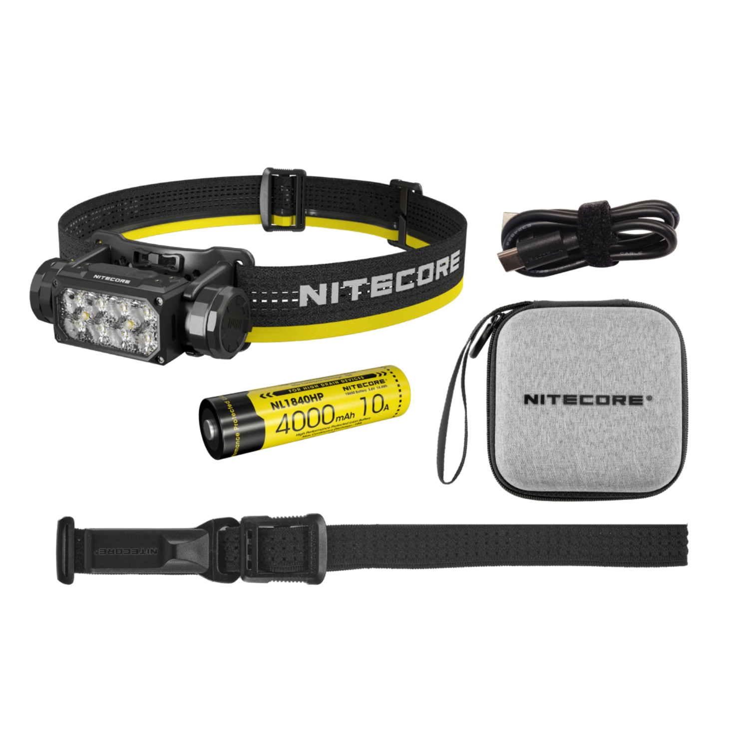 Lampe frontale NITECORE HC65 UHE – 2000 lumens NITECORE