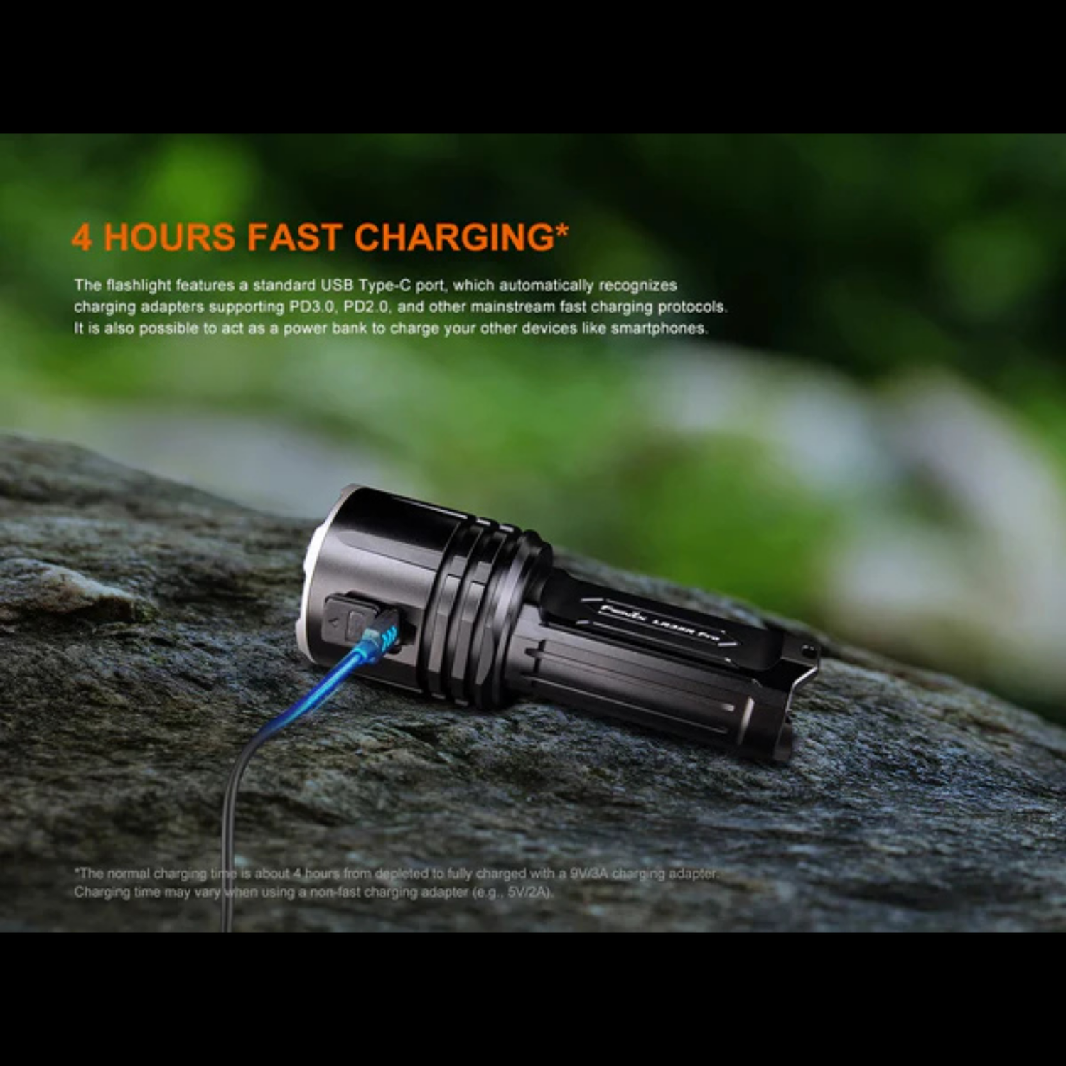Lampe de recherche FENIX LR35R PRO– 10 000 lumens rechargeable FENIX
