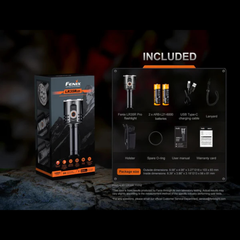 Lampe de recherche FENIX LR35R PRO– 10 000 lumens rechargeable FENIX