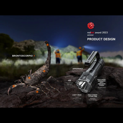 Lampe de recherche FENIX LR60R – 21 000 lumens rechargeable FENIX