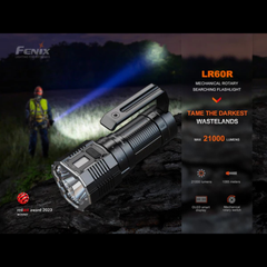 Lampe de recherche FENIX LR60R – 21 000 lumens rechargeable FENIX