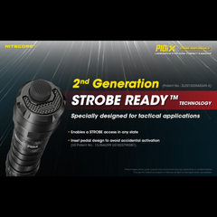 Lampe tactique NITECORE P10iX – 4000 lumens NITECORE