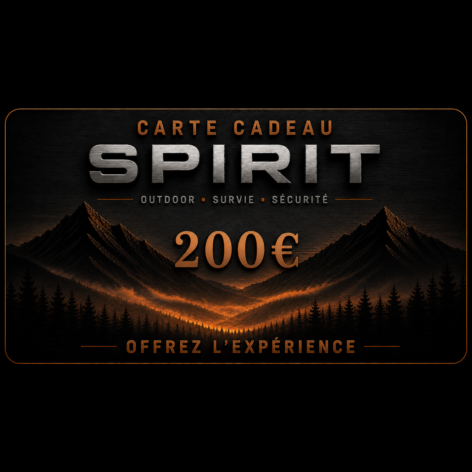 Carte Cadeau SPIRIT SPIRIT