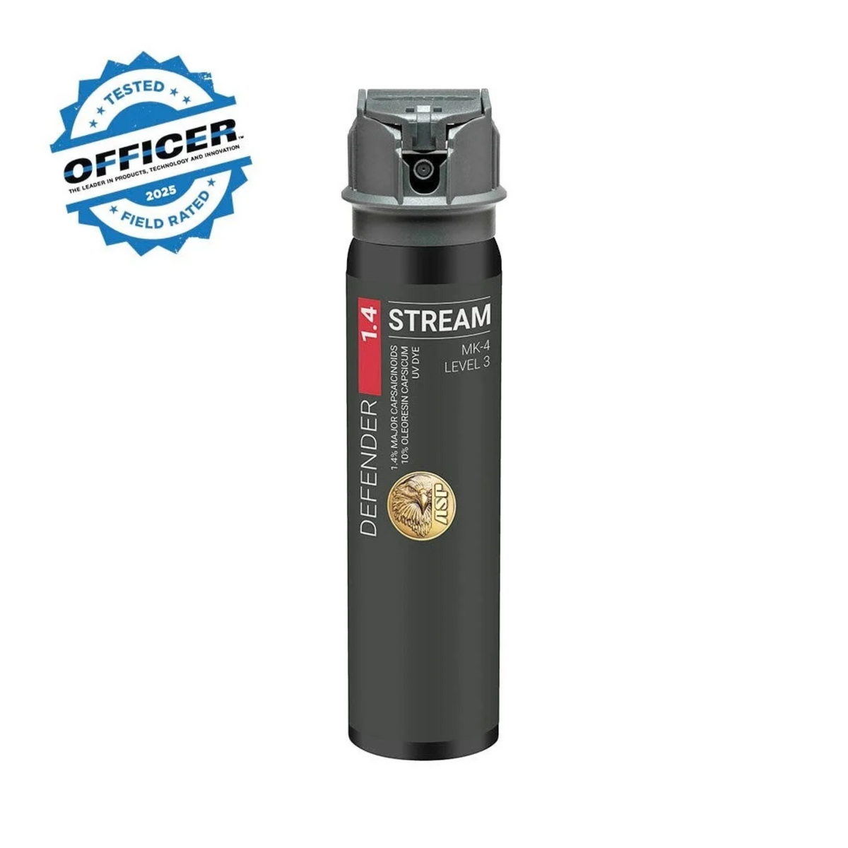 Spray au Poivre OC ASP DEFENDER LE 1.4 MK-4 STREAM ASP