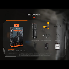 Lampe tactique FENIX TK25R – 3600 lumens rechargeable (Copie) FENIX