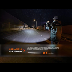 Lampe Tactique FENIX WF26R – 3000 lumens rechargeable FENIX